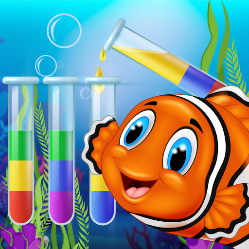 Color Fish - Water Sort Puzzle Logo