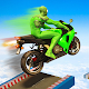 Superhero Bike StuntsMega Ramp