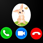 Cover Image of डाउनलोड Fake Call From Easter Bunny Prank Simulator 2.0 APK
