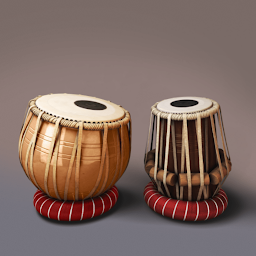 Imagen de ícono de Tabla: tambor místico de India