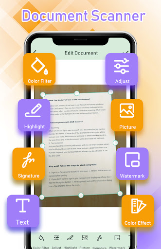 Android application Doc Scanner - All Doc Scanner screenshort