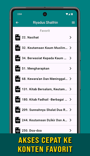 Riyadus Shalihin Hadiths Book screenshot 11