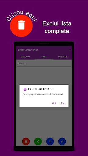 MultiListas Plus Screen 2