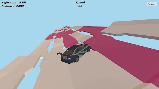 Stunt Racing Mega Ramp Game