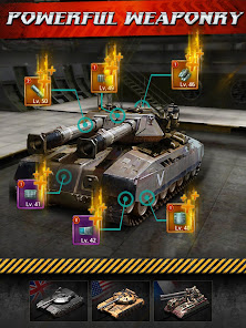 Screenshot 4 Steel Avenger:Global Tank War android