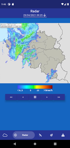 Weather in Belgium Screen 3