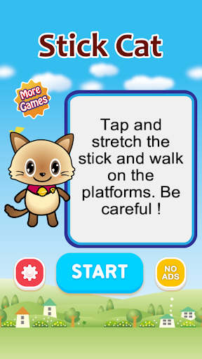 Android application Stick Cat screenshort