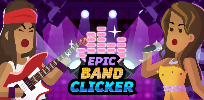 Epic Band Clicker - Seja Músico e Rock Star!