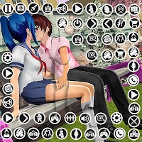 Anime High School Girl Life 24