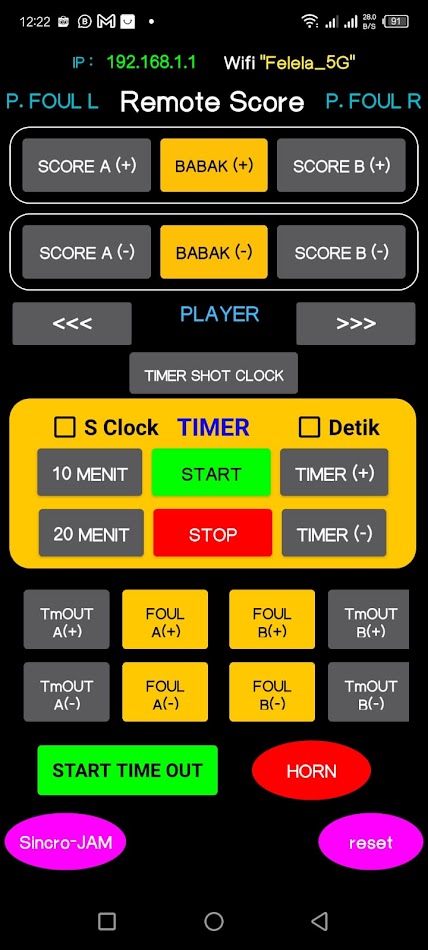 #2. SCOREBOARD DIGITAL MULTI (Android) Ved: STARLED ELEKTRONIC