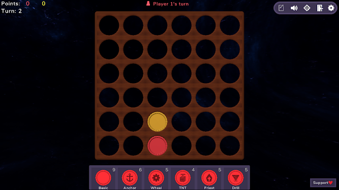 #1. Super Connect 4 (Android) By: Bad Patter