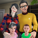 Cover Image of Descargar Virtual Father Life Simulator - Juegos de familia feliz 1.0 APK