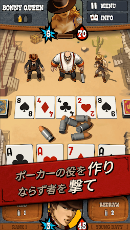 Game screenshot ポーカーショーダウン：ワイルド・ウエスト・デュエル mod apk