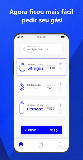 Android application GS Gás screenshort