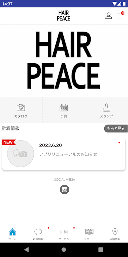 HAIR PEACE Screen 2