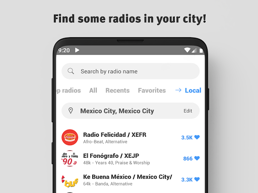 FM Radio Mexico Screenshot 3 - AppWisp.com