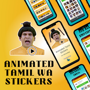 Animated Tamil  WAStickers Unknown