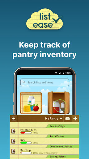 Screenshot of List Ease: Shopping List App