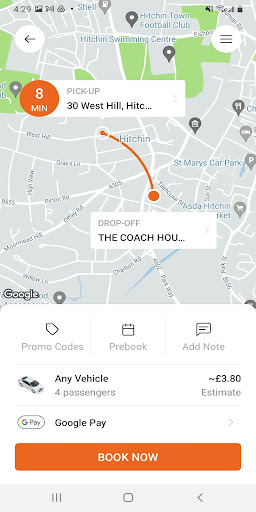 Boxall Taxis Ltd Screenshot 3 - AppWisp.com