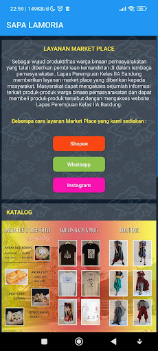 SAPA LAMORIA - LPP BANDUNG Screen 3