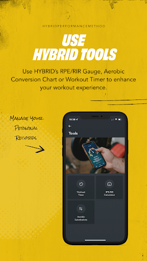 Screenshot of HYBRID | Strength Coach