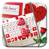 Red Valentines Love Keyboard Theme icon