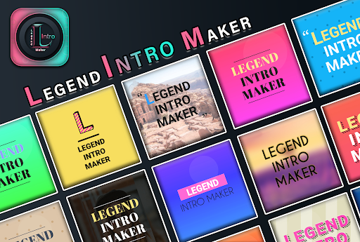 Android application Legend - Intro Maker screenshort