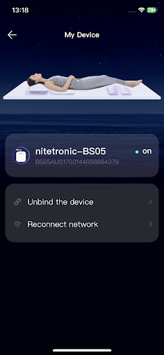 Nitetronic Pad Screen 2