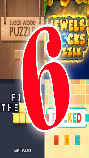 6 Block Puzzle Games in 1 Game