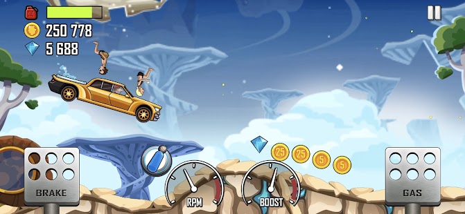 Hill Climb Racing Tangkapan layar