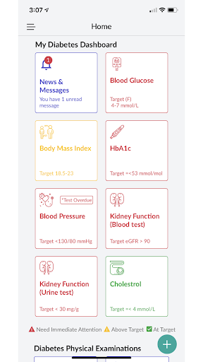 Android application My DiabetesConnect screenshort