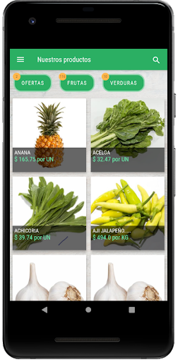 Android application Super Verde screenshort