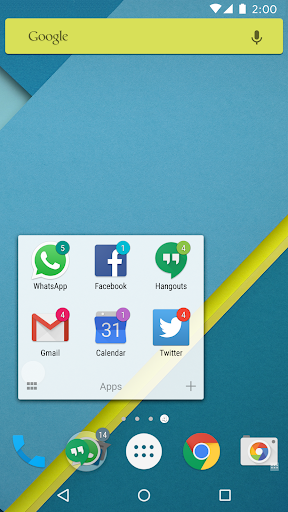 Screenshot of ADW Notifier 2