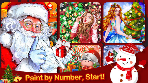 Christmas Paint by Numbers screenshots 1