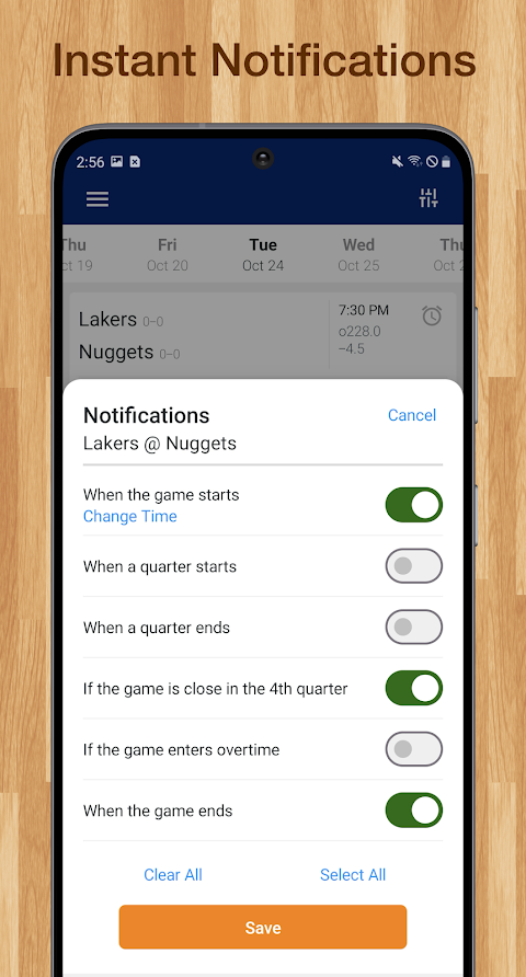 Scores App: for NBA Basketballのおすすめ画像4
