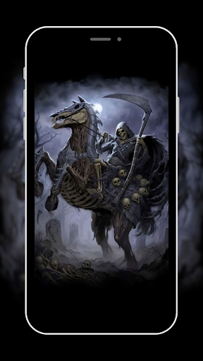 Android application Grim Reaper Wallpaper screenshort