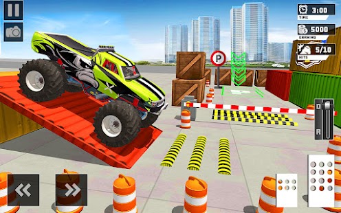 Monster Truck Parking Games 3D Screenshot