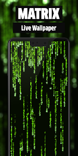 Matrix Code - Live Wallpaper Screenshot