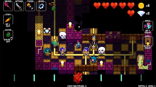 Crypt of the NecroDancer MOD APK (God Mode/Free Shopping) 3