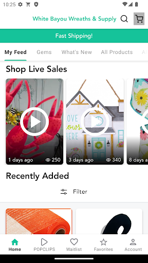 Android application White Bayou Wreaths & Supply screenshort