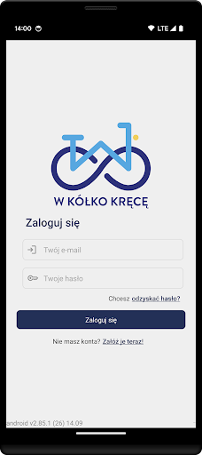 Android application W kółko kręcę screenshort