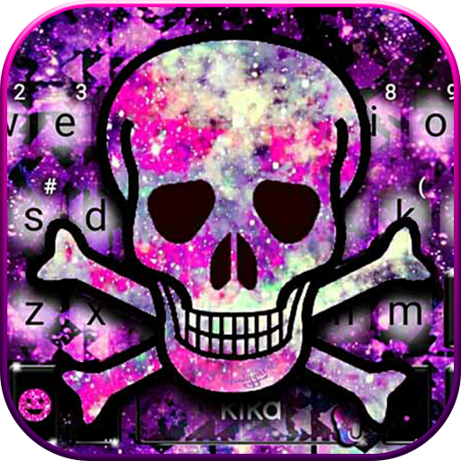 Galaxy Skull Theme  Icon