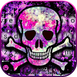 Cover Image of Tải xuống Chủ đề bàn phím Galaxy Skull  APK