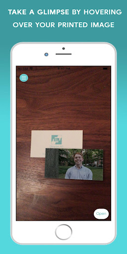 Android application Glimpse AR screenshort