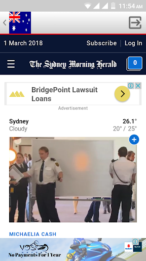 Australian Newspapers Screen 3