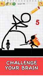 Draw 2 Save: Stickman Puzzle