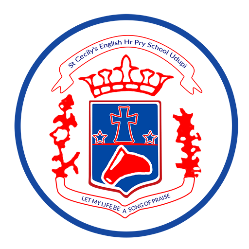 St Cecily School UDUPI logo