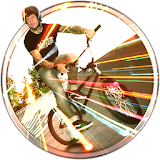 ?BMX Rooftop Bicycle Stunt 3D icon
