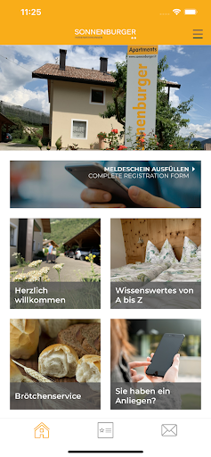 Android application Residence Sonnenburger screenshort