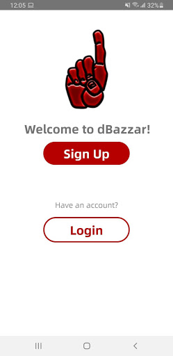 Android application dBazzar Yo' digital Lifestyle screenshort